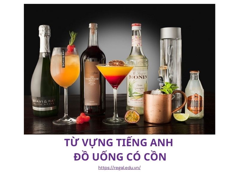 Tiếng anh về đồ uống có cồn