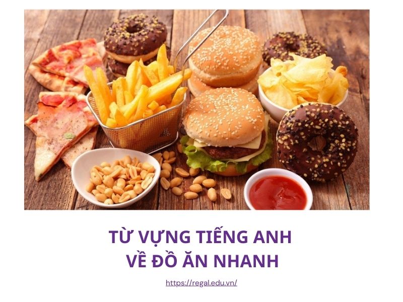 từ vựng tiếng anh về đồ ăn