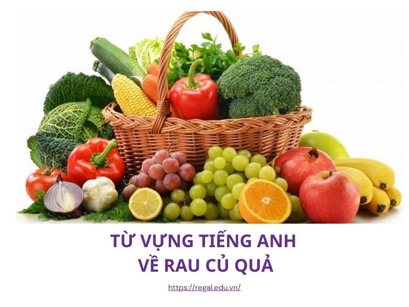 tiếng anh về đồ ăn - thức uống